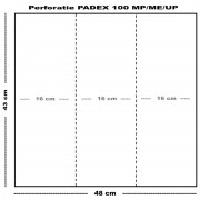 Padex 100 ME - economische uitsluitend olie absorberende doeken